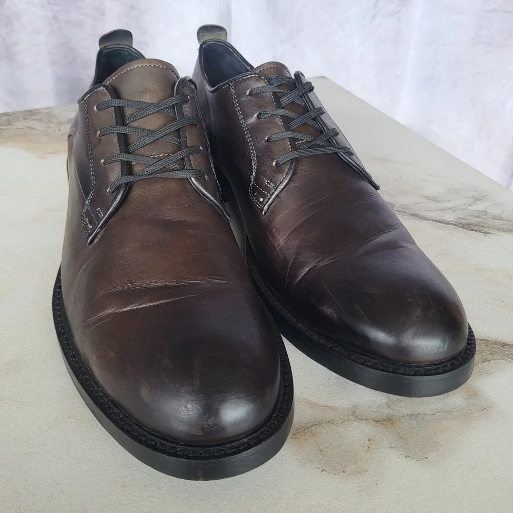 Steve Madden x GQ NELSON Oxfords Men's Size 10 Black